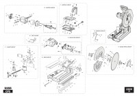 Evolution 240v S355CPS 355mm Metal Cutting Chop Saw Spare Parts